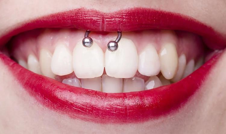 piercing smiley