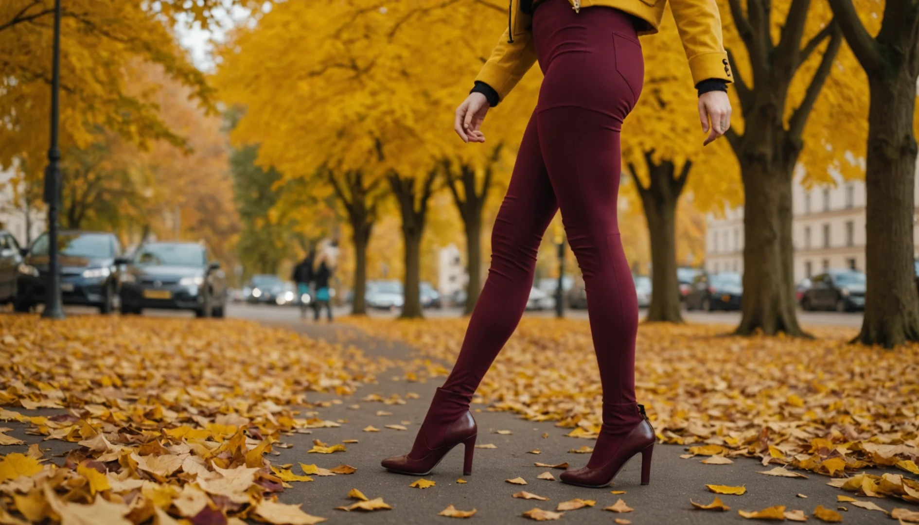 collant opaque couleur
