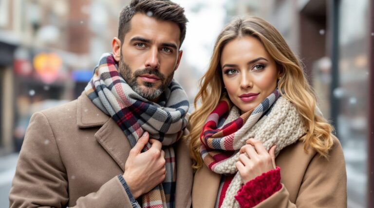 écharpe tendance hiver 2024