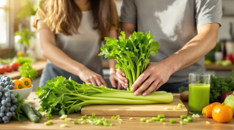 les bienfaits du celeri branche