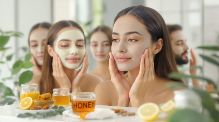 masque visage anti tache maison