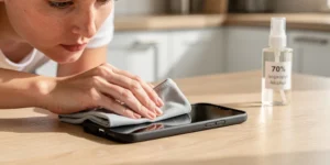 comment nettoyer telephone