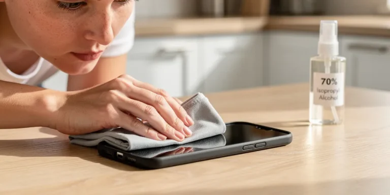 comment nettoyer telephone