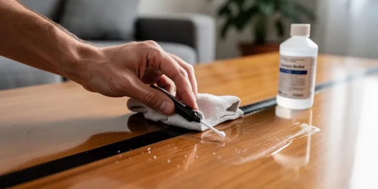 enlever marqueur indélébile sur bois