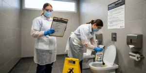 nettoyage des wc protocole