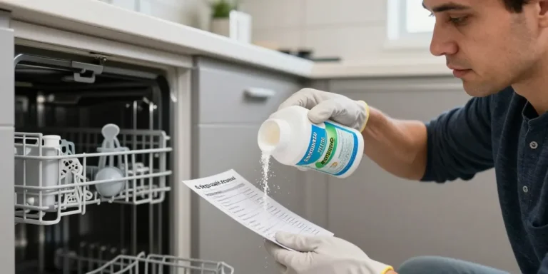 nettoyage lave vaisselle acide citrique
