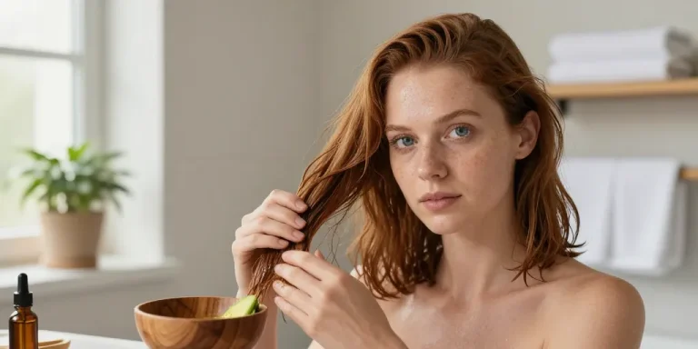 soin cheveux sec naturel