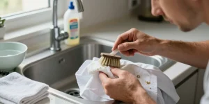 comment enlever graisse de velo sur vetement