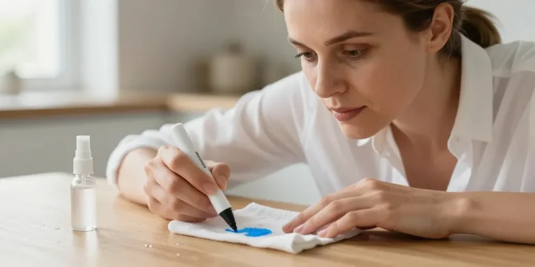 enlever tache feutre sur tissu