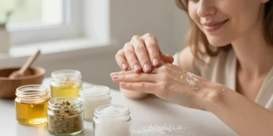 gommage mains maison