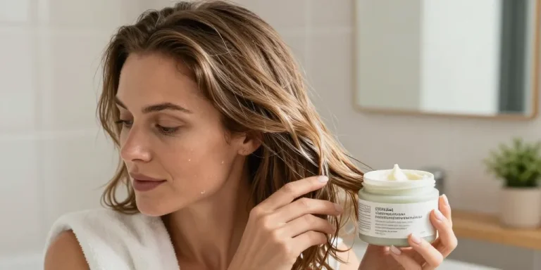 masque pour nourrir les cheveux secs