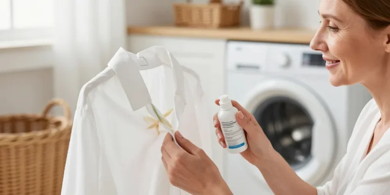 tache de lys sur vêtement déjà lavé