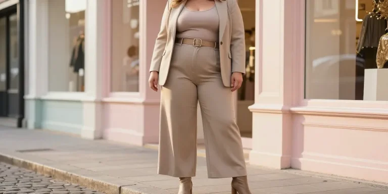 comment porter un pantalon large quand on est ronde