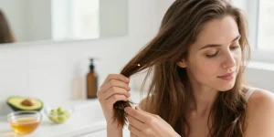 cheveux abimés soin maison