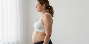 femme avec un gros ventre