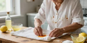 comment enlever une tache de rouille sur un tissu