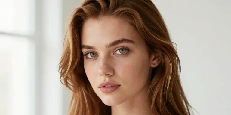 couleur cheveux yeux noisette